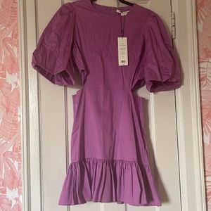 Veronica Beard Iker Dress in Vivid Orchid NWT; Size 8; Magenta Pink